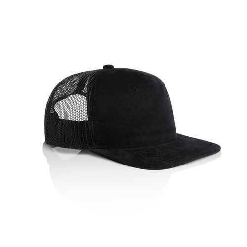 BLACK - SIDE class-cord-trucker-cap-black-side